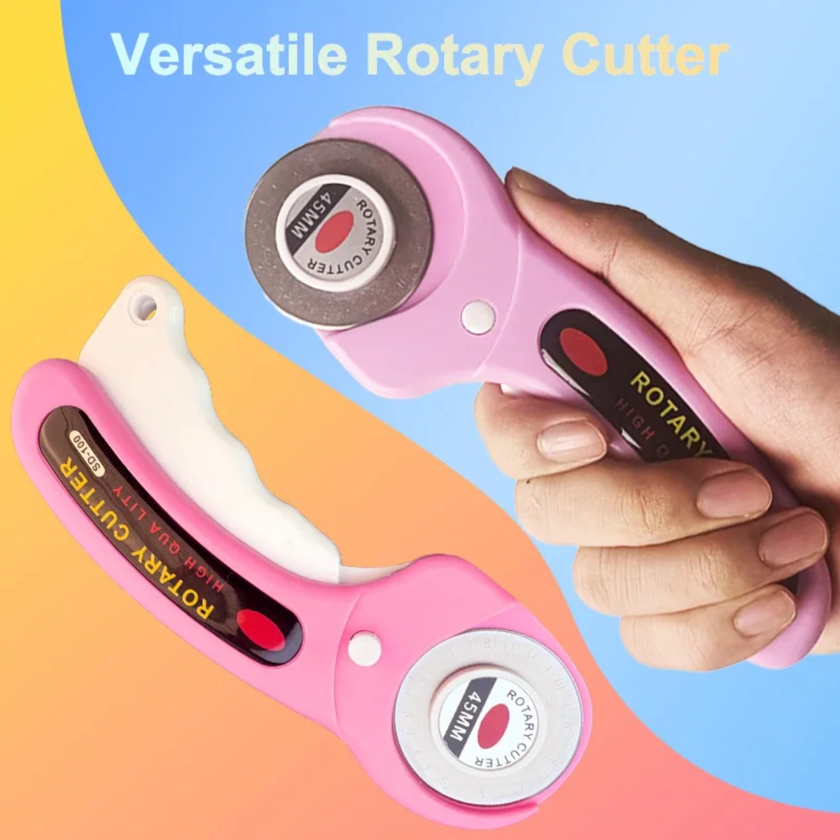 Taglierina rotante rosa da 45  - Rotary Cutter For Fabric 45Mm recensione e prezzo