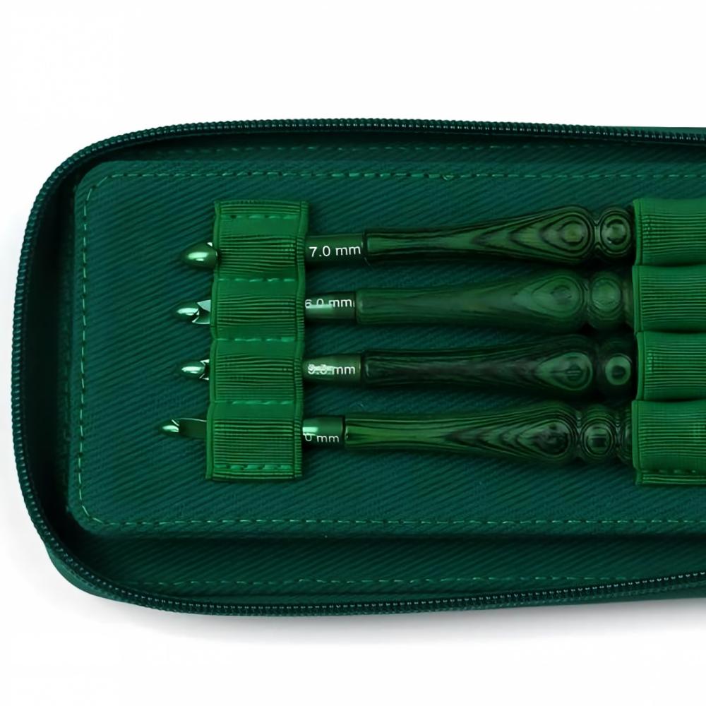 Set di Uncinetti da Lavoro a M - Wooden Crochet Hooks Ergonomic Handle recensione e prezzo