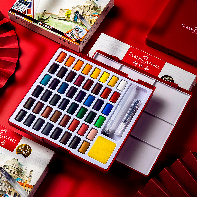 24/36/48 colori Set di colori  - Watercolor Paint Set Solid Pigment recensione e prezzo