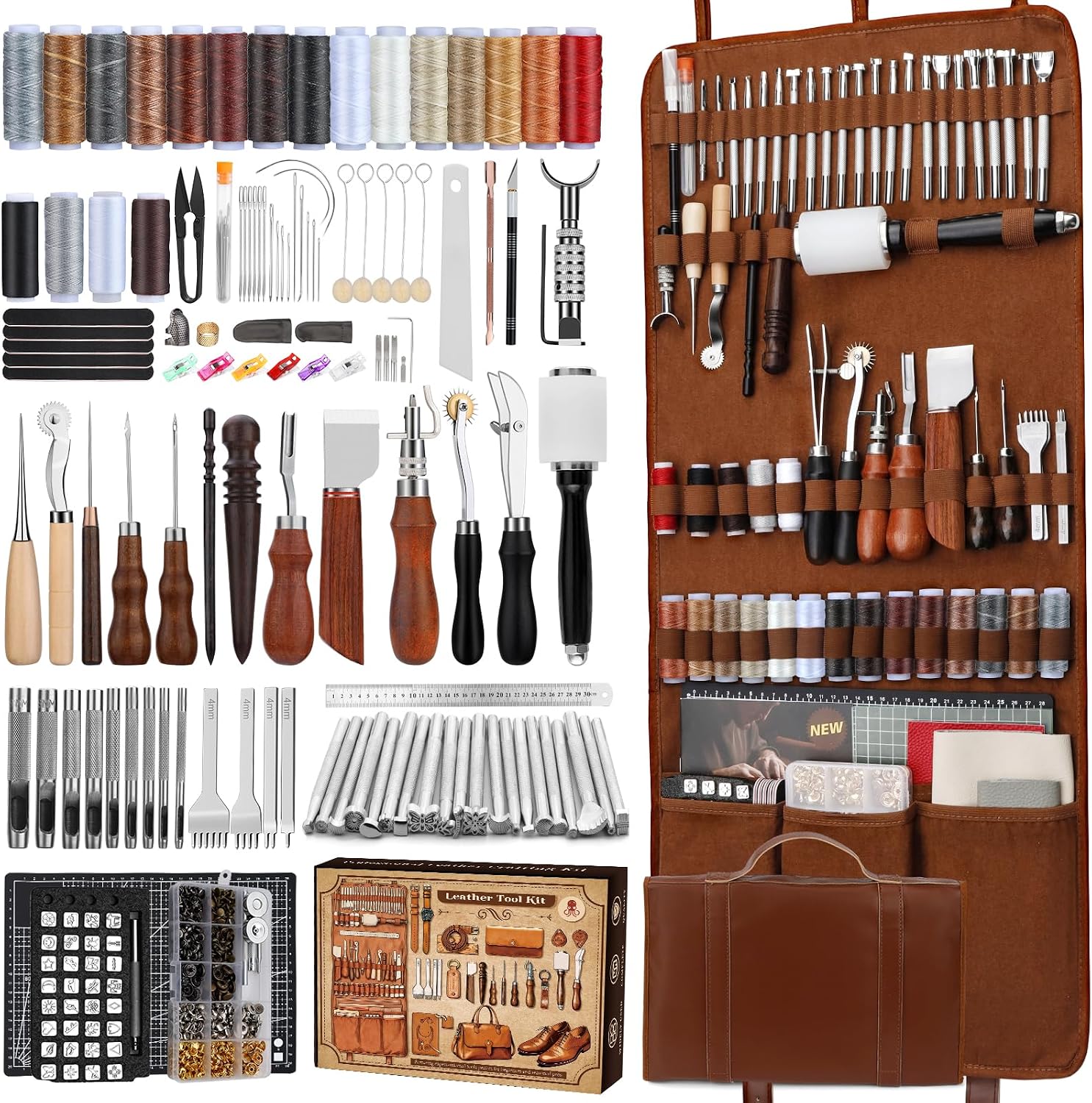 Kit per Lavorazione Pelle, Set - Craft Tools recensione e prezzo