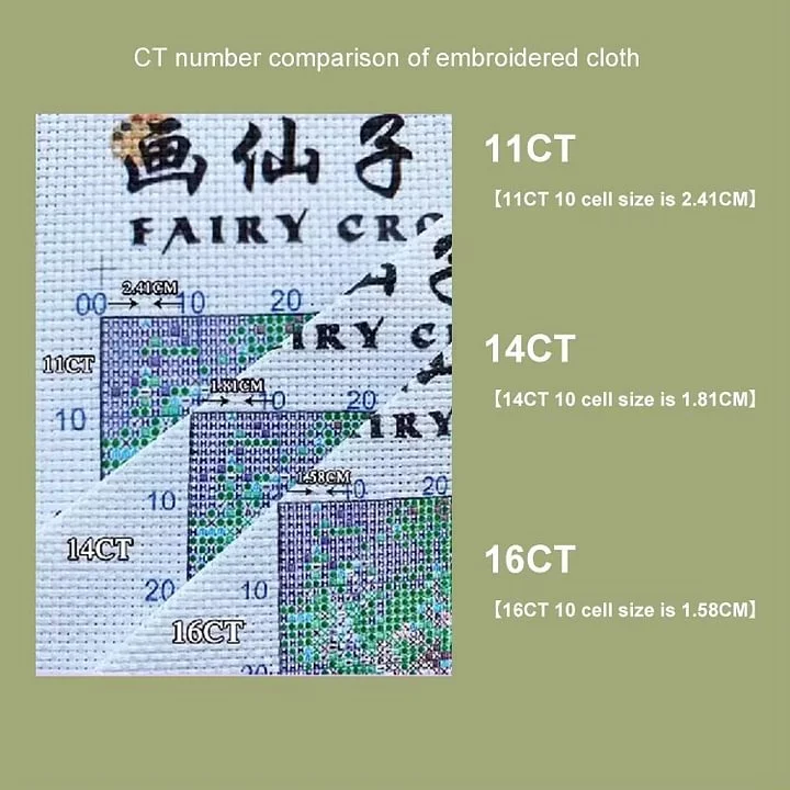 [ZZ8820-Occhio di Gufo Inverna - Cross Stitch Stamped Kits Beginners recensione e prezzo