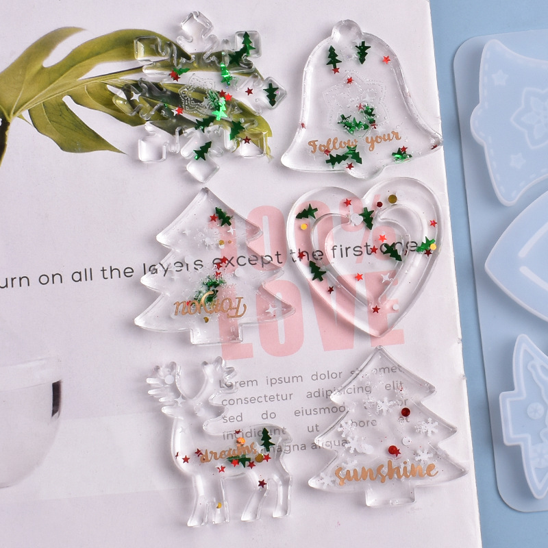 Stampo natalizio Stampo epossi - Silicone Epoxy Resin Molds Set recensione e prezzo